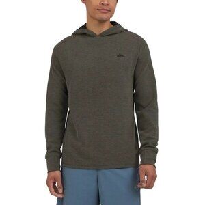 Quiksilver Men's S Gray Hooded Sweatshirt Regular Fit Stretch & Moisture N0316